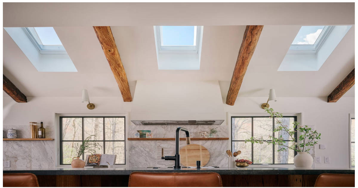 Skylight kitchen